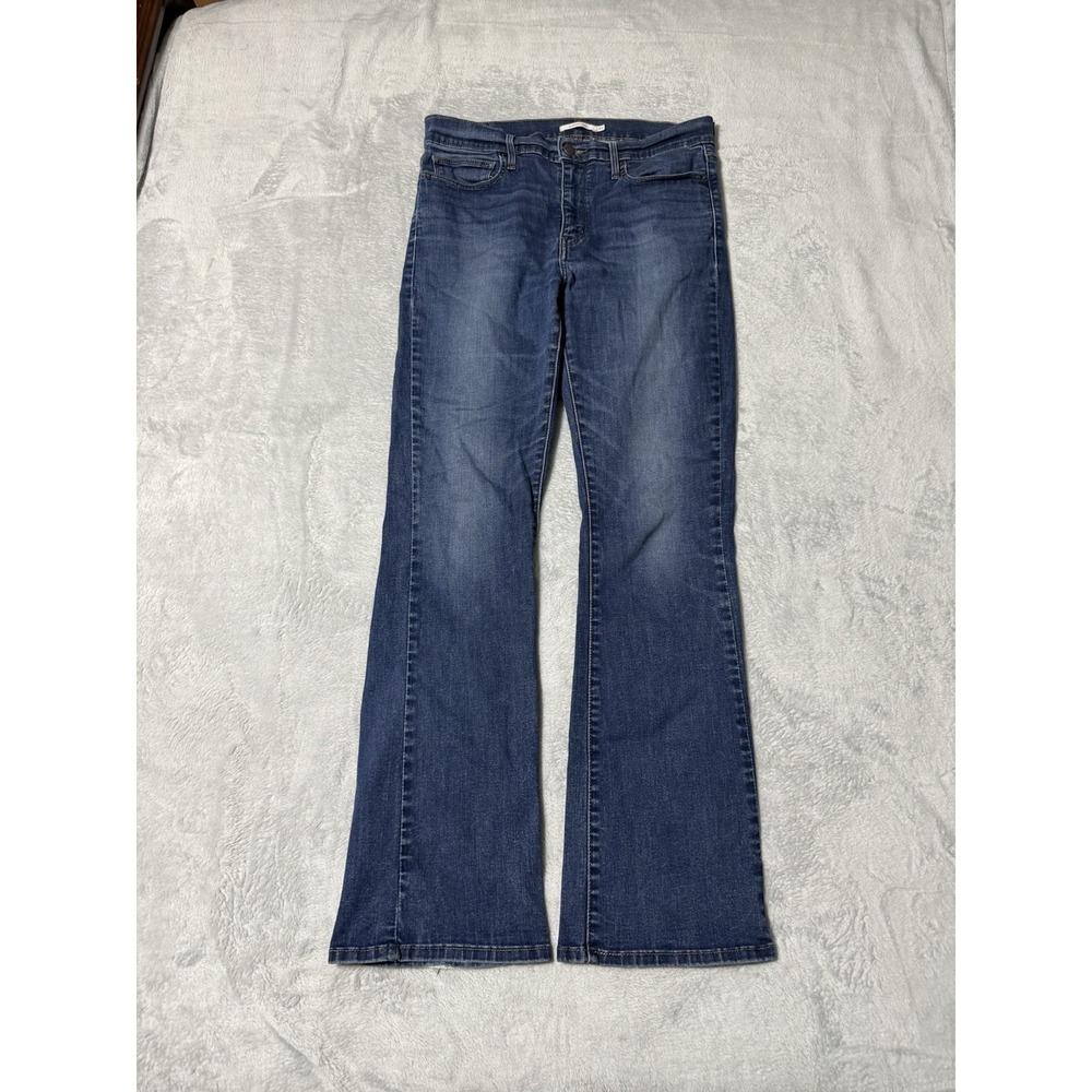 Levi's Slimming Boot Jeans Women's 32 Medium‎ Wash High Rise Bootcut 32x30
